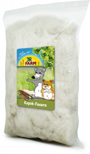 Hamstervat Kapok fibre fra JR-Farm 20g